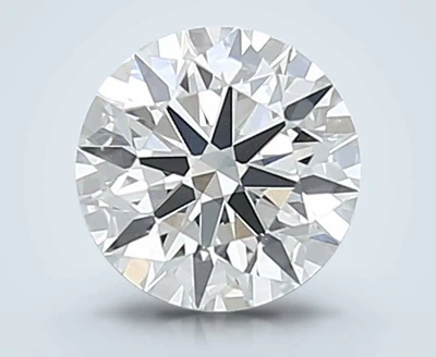 1.29ct G VVS2 Rare Carat Ideal Cut Round Lab Grown Diamond