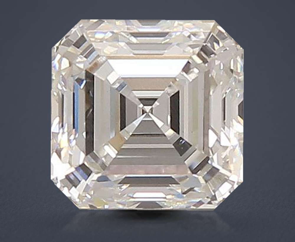 1.86ct E VS1 Rare Carat Ideal Cut Asscher Lab Grown Diamond