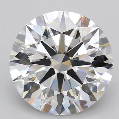 5.01ct D VVS1 Rare Carat Ideal Cut Round Lab Grown Diamond