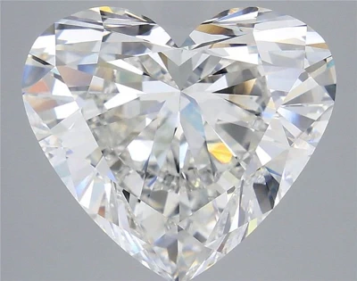 10.04ct F VVS2 Rare Carat Ideal Cut Heart Lab Grown Diamond