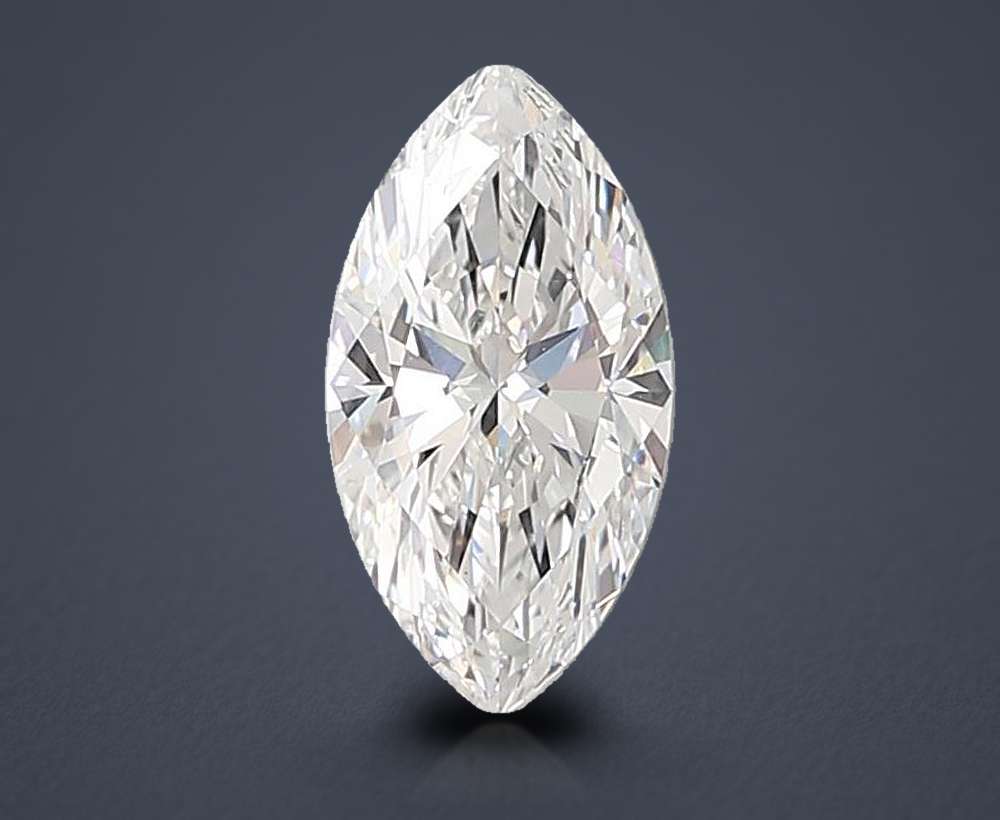 3.04ct E VVS2 Rare Carat Ideal Cut Marquise Lab Grown Diamond