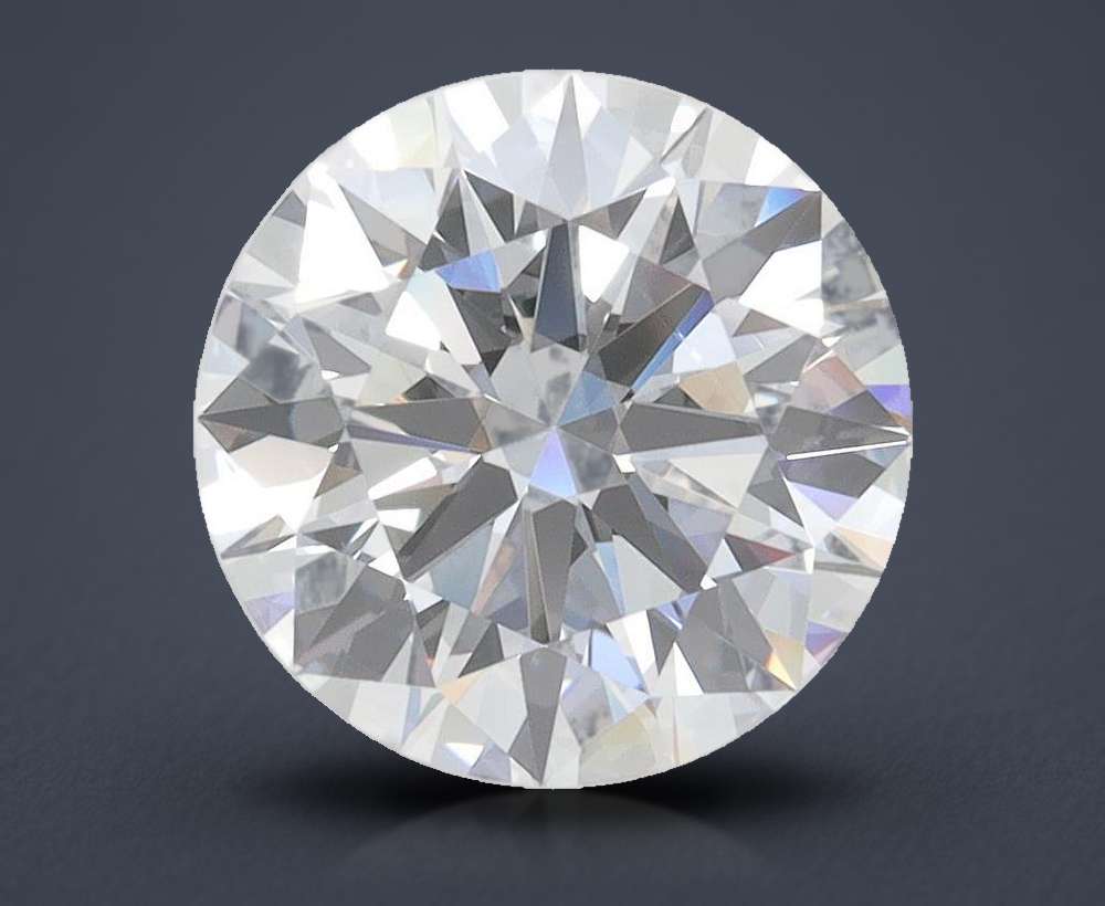 2.22ct D FL Rare Carat Ideal Cut Round Lab Grown Diamond