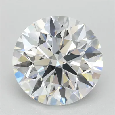 2.01ct D FL Rare Carat Ideal Cut Round Lab Grown Diamond