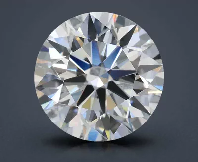 3.01ct E VS1 Rare Carat Ideal Cut Round Lab Grown Diamond