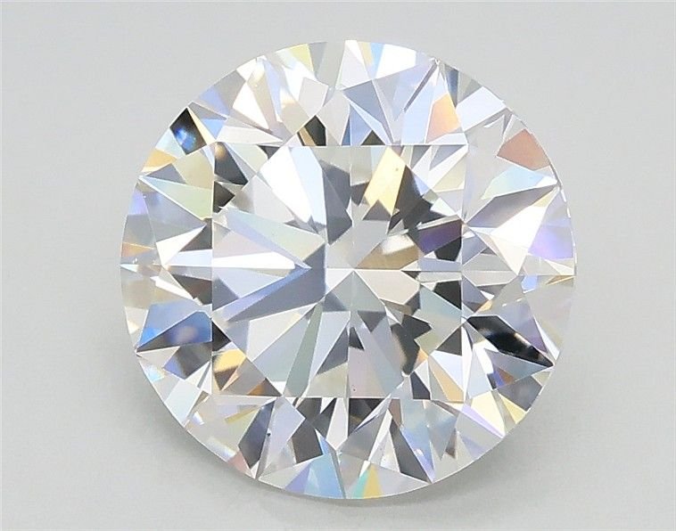 2.51ct F VS1 Excellent Cut Round Lab Grown Diamond