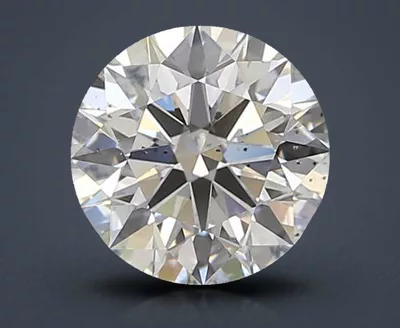 3.28ct E SI1 Rare Carat Ideal Cut Round Lab Grown Diamond