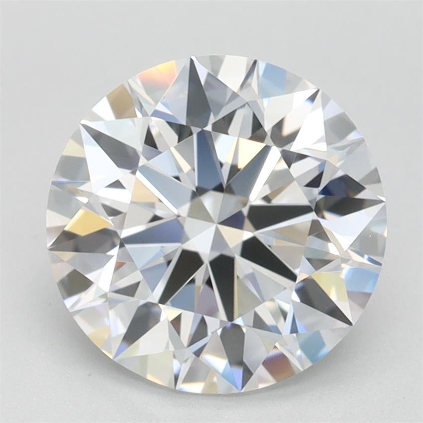 2.28ct D VS1 Rare Carat Ideal Cut Round Lab Grown Diamond