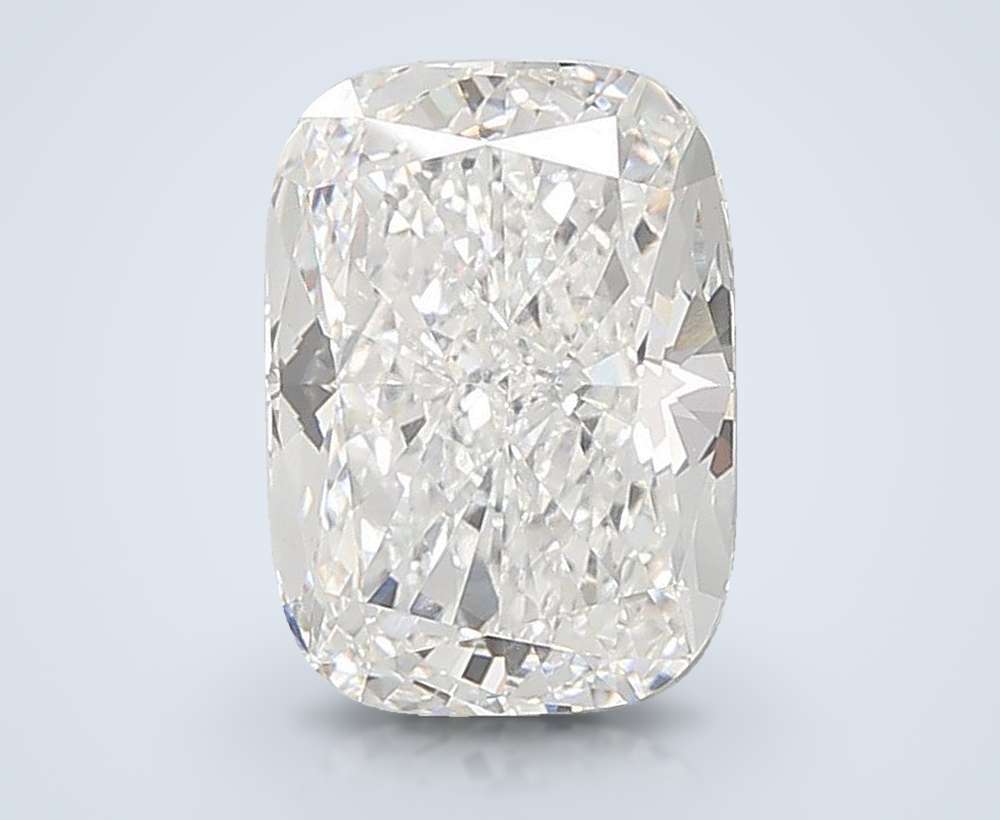 12.28ct F VVS2 Rare Carat Ideal Cut Cushion Lab Grown Diamond