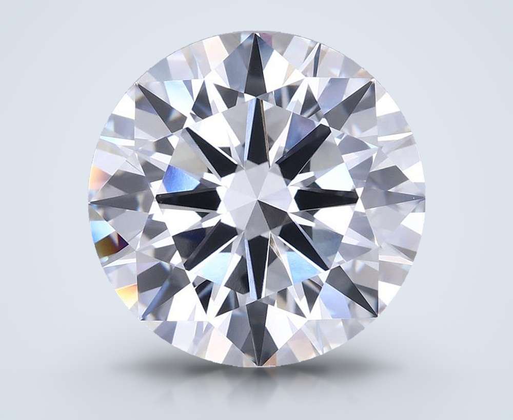 7.66ct F VVS1 Excellent Cut Round Lab Grown Diamond