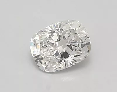 0.63ct D VVS2 Very Good Cut Cushion Lab Grown Diamond