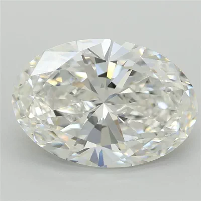 4.03ct F VS1 Very Good Cut Oval Lab Grown Diamond