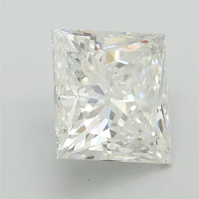 3.08ct E VS2 Rare Carat Ideal Cut Princess Lab Grown Diamond