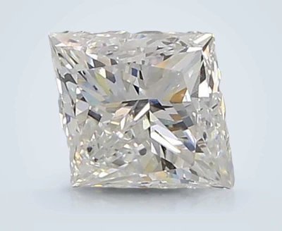 1.52ct F SI1 Rare Carat Ideal Cut Princess Diamond