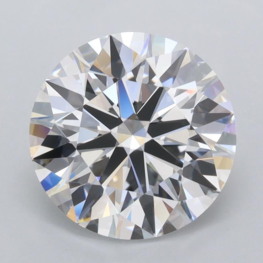 2.64ct D FL Rare Carat Ideal Cut Round Lab Grown Diamond