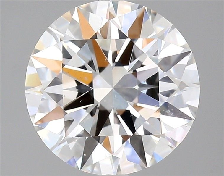 2.18ct G SI1 Rare Carat Ideal Cut Round Diamond
