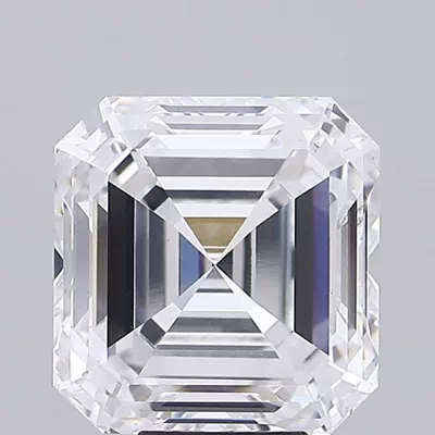 9.01ct E VS1 Very Good Cut Asscher Lab Grown Diamond