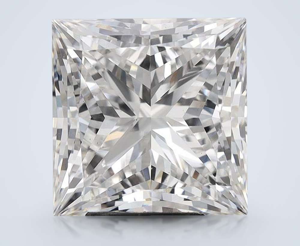 7.07ct G VS2 Rare Carat Ideal Cut Princess Lab Grown Diamond
