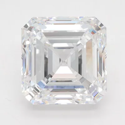 5.00ct D VVS1 Rare Carat Ideal Cut Asscher Lab Grown Diamond