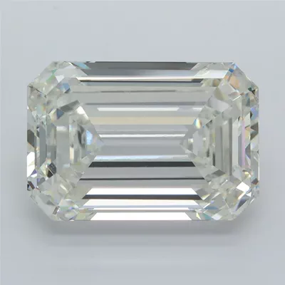 9.16ct G VVS2 Rare Carat Ideal Cut Emerald Lab Grown Diamond