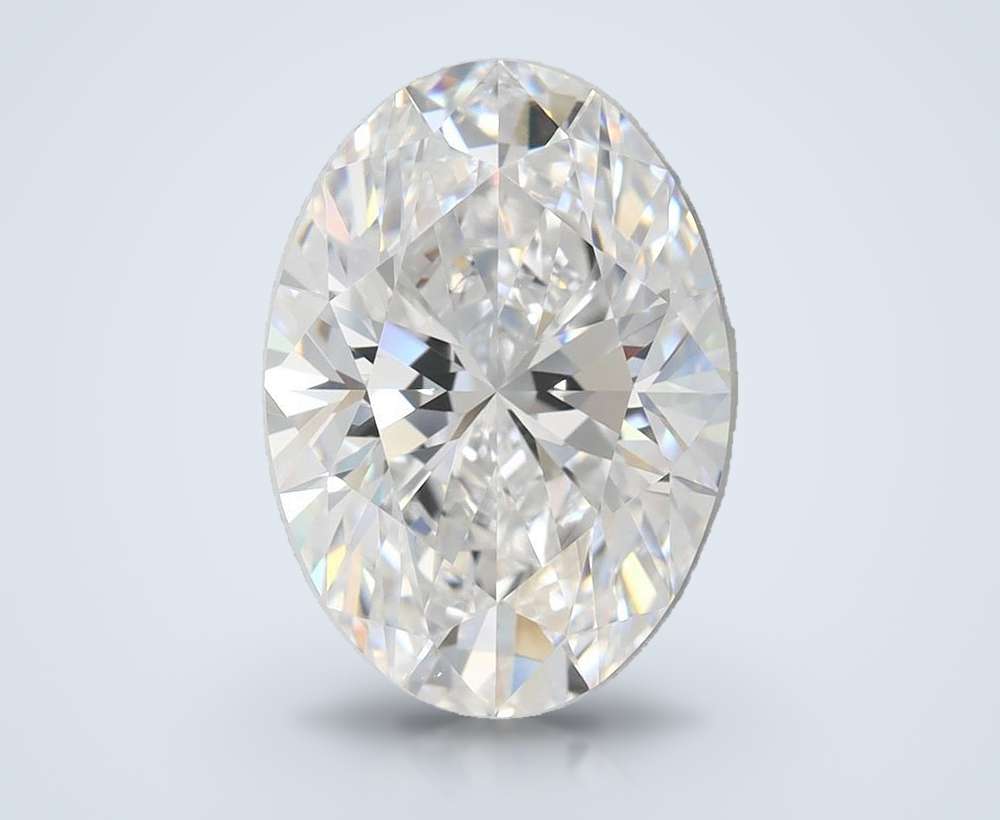 1.10ct E VVS2 Rare Carat Ideal Cut Oval Lab Grown Diamond