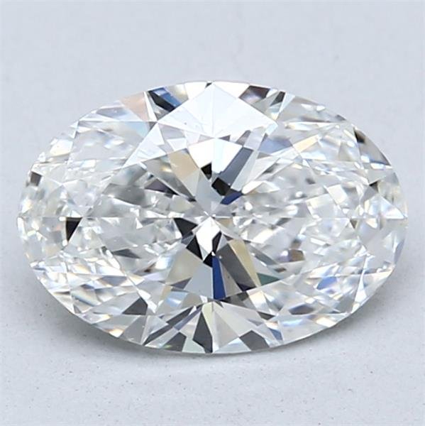 1.53ct D VS1 Rare Carat Ideal Cut Oval Lab Grown Diamond