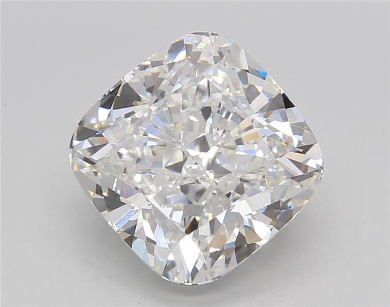 5.03ct E VVS2 Rare Carat Ideal Cut Cushion Lab Grown Diamond