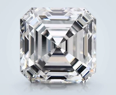 1.55ct E VS1 Rare Carat Ideal Cut Asscher Lab Grown Diamond