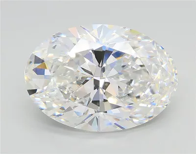 4.06ct E VVS2 Rare Carat Ideal Cut Oval Lab Grown Diamond