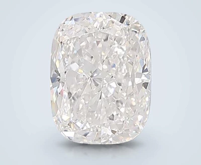 3.58ct E VVS1 Very Good Cut Cushion Lab Grown Diamond