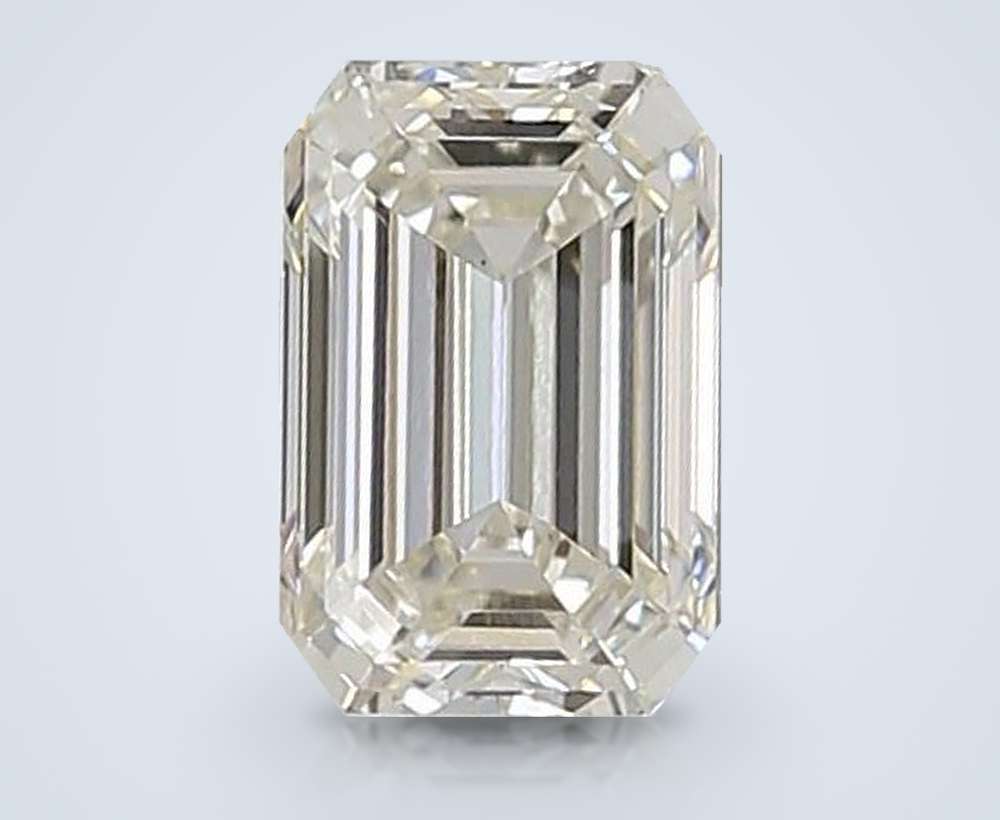 1.07ct H VS1 Rare Carat Ideal Cut Emerald Lab Grown Diamond