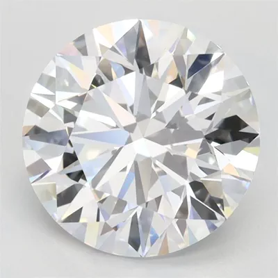 2.84ct D VVS1 Rare Carat Ideal Cut Round Lab Grown Diamond