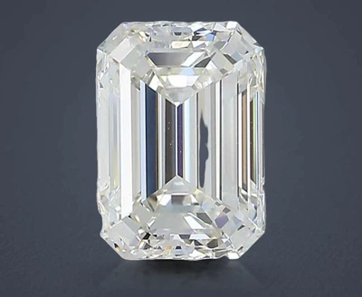 1.52ct I VS1 Rare Carat Ideal Cut Emerald Diamond