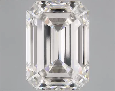 16.10ct F VS1 Rare Carat Ideal Cut Emerald Lab Grown Diamond