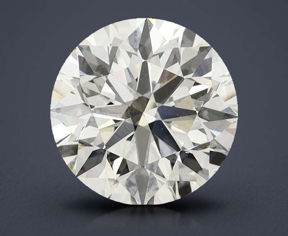 3.08ct I VS1 Excellent Cut Round Lab Grown Diamond