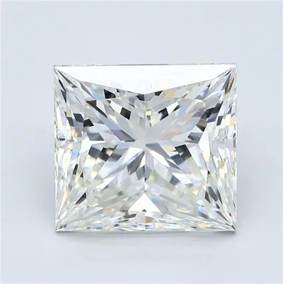 5.10ct I VVS1 Rare Carat Ideal Cut Princess Diamond