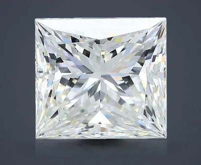 5.10ct I VVS1 Rare Carat Ideal Cut Princess Diamond