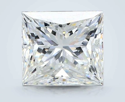 5.10ct I VVS1 Rare Carat Ideal Cut Princess Diamond