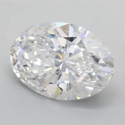 3.00ct D VVS2 Rare Carat Ideal Cut Oval Lab Grown Diamond