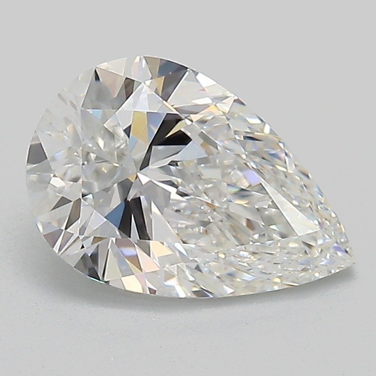 1.56ct E VVS2 Rare Carat Ideal Cut Pear Lab Grown Diamond