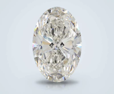 18.05ct G VS1 Rare Carat Ideal Cut Oval Lab Grown Diamond