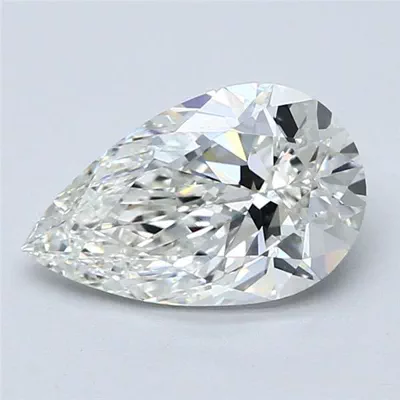 2.01ct E VS1 Rare Carat Ideal Cut Pear Diamond