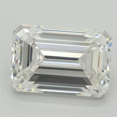 5.69ct E VS1 Very Good Cut Emerald Lab Grown Diamond