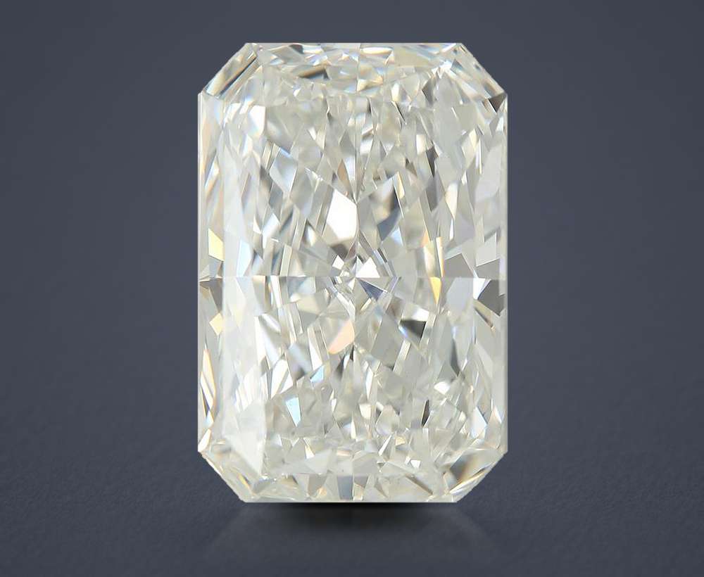 10.08ct F VS1 Rare Carat Ideal Cut Radiant Lab Grown Diamond