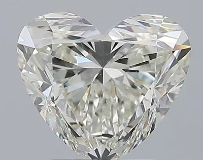 2.50ct K SI1 Rare Carat Ideal Cut Heart Diamond