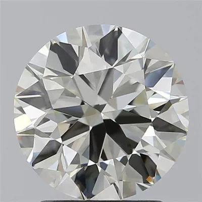 2.00ct J IF Rare Carat Ideal Cut Round Diamond
