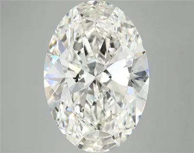 10.03ct G VVS2 Rare Carat Ideal Cut Oval Lab Grown Diamond