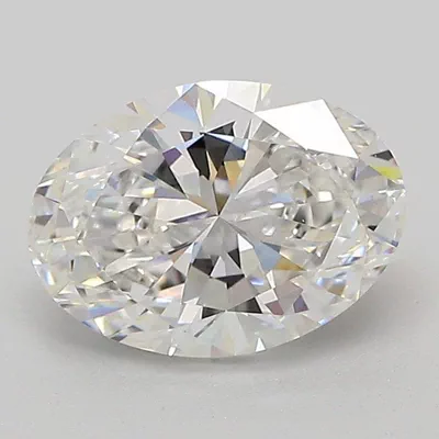 1.55ct E VVS2 Very Good Cut Oval Lab Grown Diamond