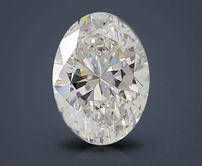 1.55ct E VVS2 Very Good Cut Oval Lab Grown Diamond