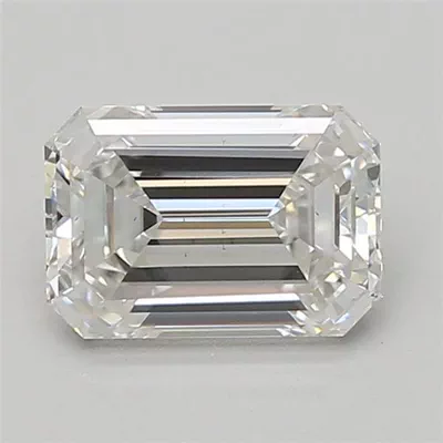 2.03ct E VS2 Rare Carat Ideal Cut Emerald Lab Grown Diamond