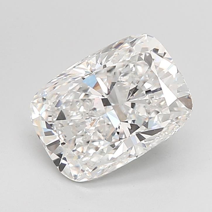 2.55ct E VS2 Rare Carat Ideal Cut Cushion Lab Grown Diamond